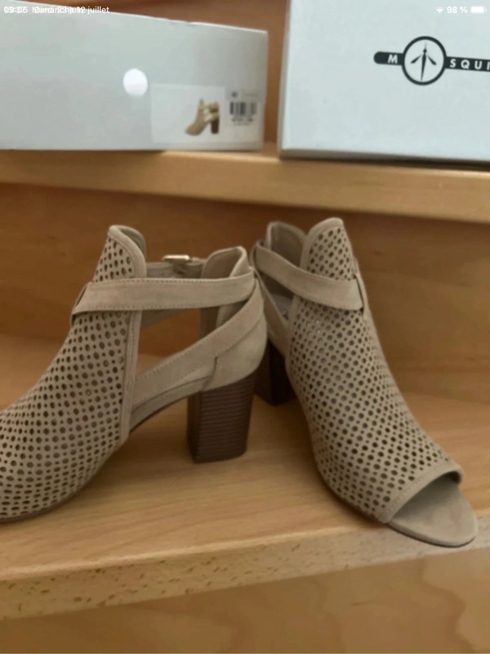 Escarpins / Sandálias abertas de salto M. Souitos 💕💕 – photo 3